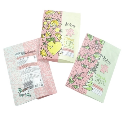Security Zip Lock Bag Bath Soak Foil Holder Pouches Coffee Tea Body Scrub Plastic Packaging Mylar Bags