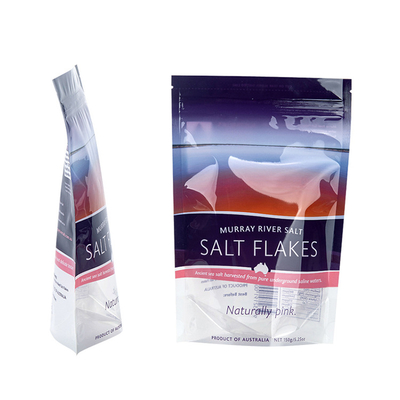 Moisture Proof Resealable Plastic Stand Up Mylar Pouch Bag With Zipper